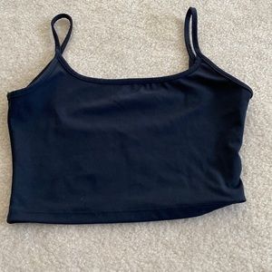 Buff bunny black crop top